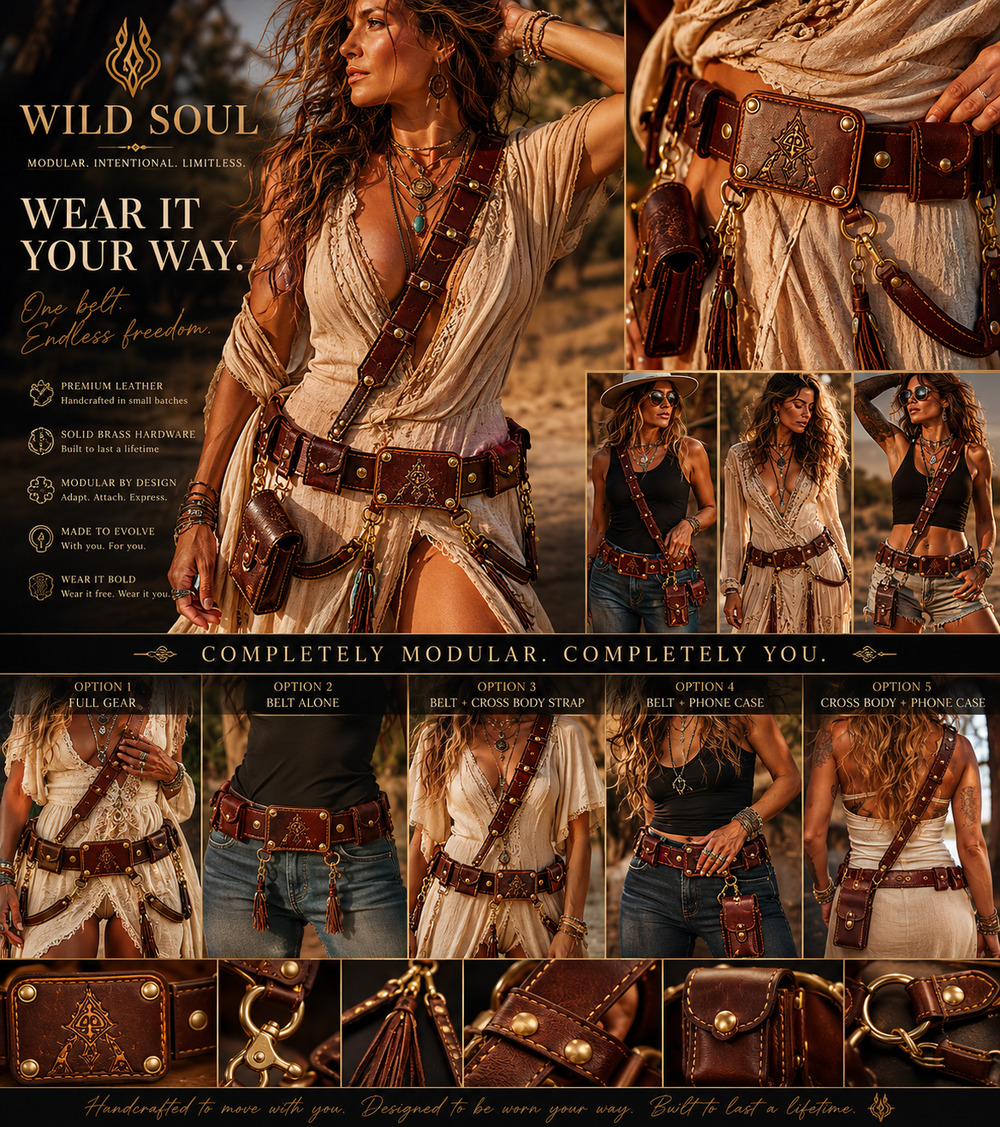 Women - Accessories - Belts - Harness - Modular 100% full grain leather